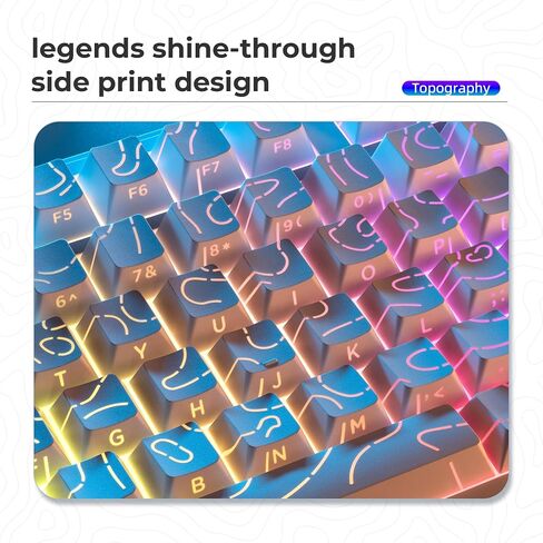 OHY XVX Wireless Keyboard,99Keys Quiet Typing Membrane Gaming Keyboard with Logo Display & Knob, RGB Backlit, USB C Rechargeable, 94 Keys PBT Keycap for Windows PC, Mac, Linux-White in Saudi Arabia
