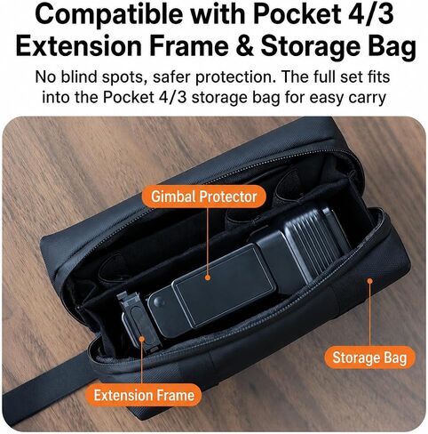 Gimbal Screen Protective Cover Hard Case for DJI Osmo Pocket 4/3/Xtra Muse in Saudi Arabia