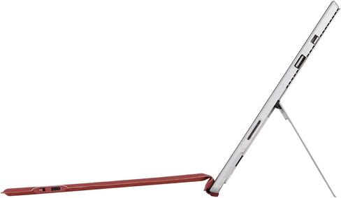 غطاء من نوع mobee لجهاز Microsoft Surface Pro 7+ / Pro 7/6 / 5/4 / 3، 12.3 بوصة، لوحة مفاتيح بلوتوث رفيعة للغاية مع لوحة لمس متعددة (أحمر بدون إضاءة خلفية) in Kuwait
