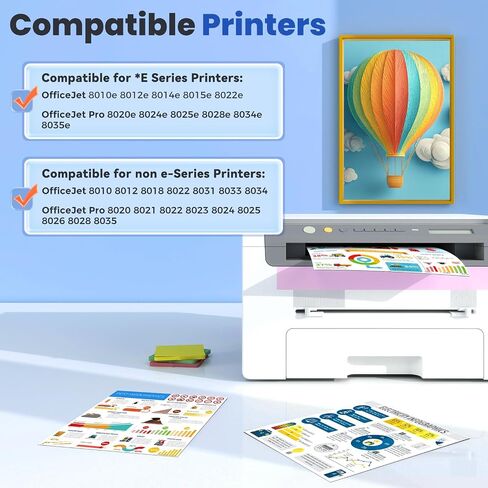 910 910XL Ink Cartridges Combo Pack Compatible for HP 910 Ink 8025e 4 PACK in Saudi Arabia