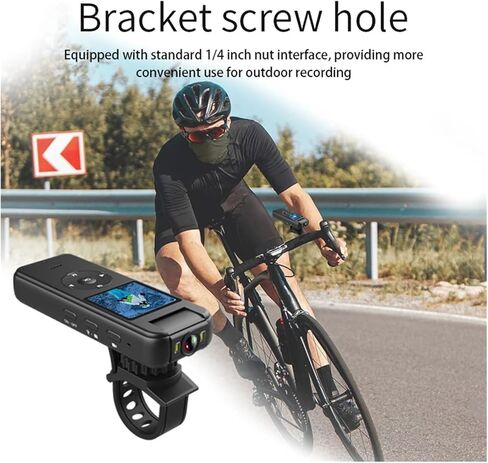 4K Ultra HD Wearable Mini Camera, Multifunctional Recorder for Outdoor Sports, Cycling, Home Monitoring & Police On-Site Law Enforcement(Camera Plus 32GB) in Saudi Arabia