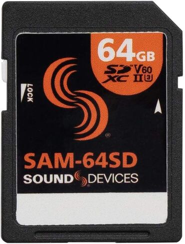 Sound Devices SAM-64SD (64GB SD Card) in Saudi Arabia