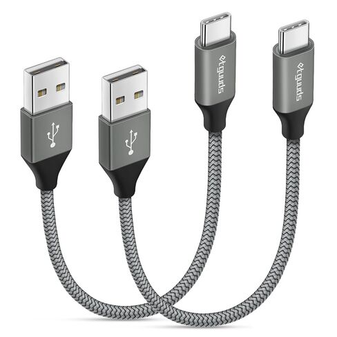 etguuds USB to USB C Cable 0.5ft, 2-Pack USB A to USB C Charger Cord Type C in Saudi Arabia