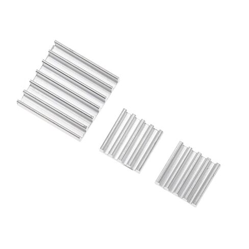 Heat Sink with Adhesive Thermal Tape Aluminum Heatsink Kit 3pcs in Saudi Arabia