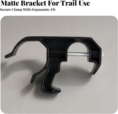 Vehicle Side Mount Bracket for 2018 2025 SUV Trail Models Seat Side Flashlight Mount with Clamp Style Construction and Curved Retaining Sections in Saudi Arabia