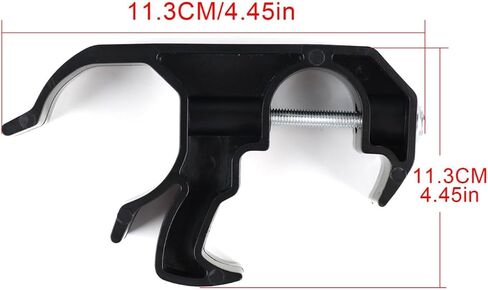 Vehicle Side Mount Bracket for 2018 2025 SUV Trail Models Seat Side Flashlight Mount with Clamp Style Construction and Curved Retaining Sections in Saudi Arabia