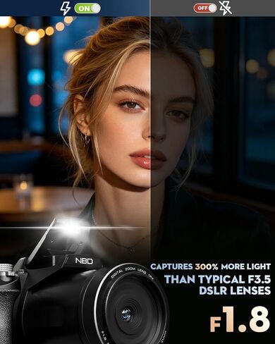 8K 64MP Digital Camera for Photography, Professional Camera(Black) in Saudi Arabia