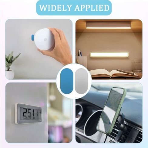 Metal Plates for Phone Magnet Car Mount Holder, 32PCS 20*10MM Universal Replacement Sticker with Strong Adhesive Backing, Rectangular Metal Stickers for Back of Phones Crafts Wall Tablets GPS in Saudi Arabia