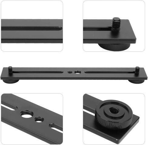 Dual Head Flash Bracket for Camera 1/4 Screw Tripod Light Stand in Kuwait
