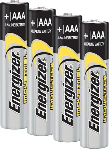 Eveready EN92 Industrial Alkaline AAA Batteries, 1.5V, Pack of 24 in Saudi Arabia