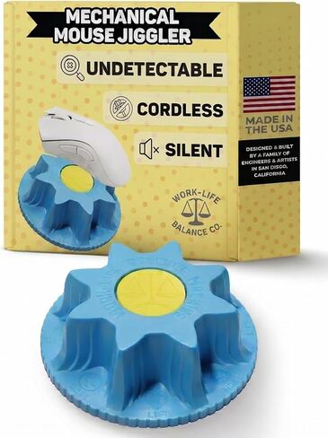 Mechanical Mouse Jiggler, No USB, Cordless, Silent Undetectable Mouse Mover in Saudi Arabia