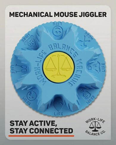 Mechanical Mouse Jiggler, No USB, Cordless, Silent Undetectable Mouse Mover in Saudi Arabia