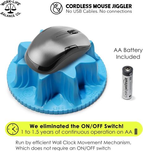 Mechanical Mouse Jiggler, No USB, Cordless, Silent Undetectable Mouse Mover in Saudi Arabia