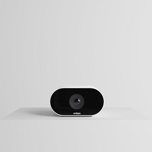 Enlaps Tikee mini S - 12MP 4K Autonomous Timelapse Smart Camera, 120° Wide Angle, 4G/LTE WiFi, Remote Monitoring, IP66, Ideal for Renovation, Indoor & Outdoor, Waterproof Connector in Saudi Arabia