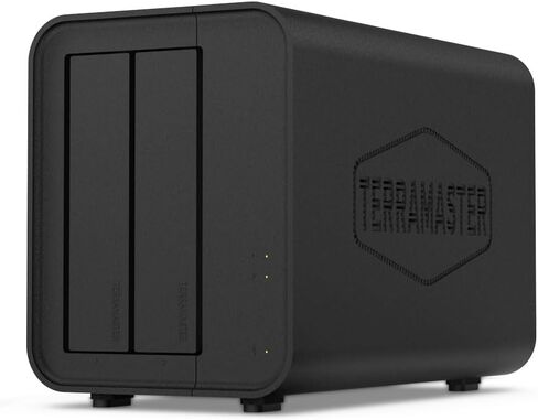 TERRAMASTER D2-320 + D1 SSD Pro - 2Bay 10Gbps USB HDD Storage + 1Bay 80Gbps M.2 NVMe SSD Enclosure in Saudi Arabia