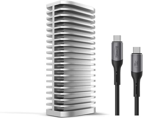TERRAMASTER D2-320 + D1 SSD Pro - 2Bay 10Gbps USB HDD Storage + 1Bay 80Gbps M.2 NVMe SSD Enclosure in Saudi Arabia