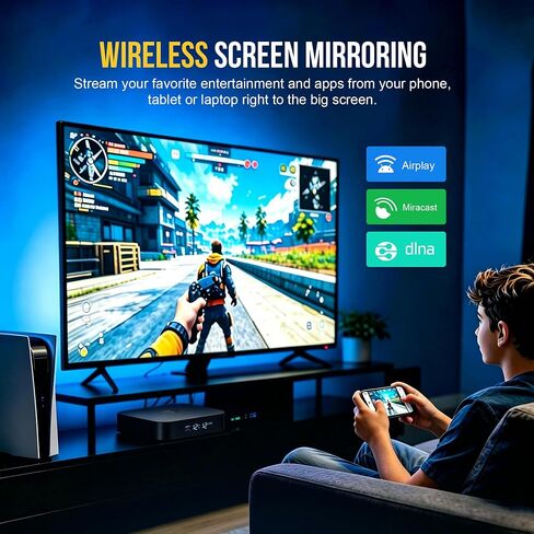 تي في بوكس ​​أندرويد 14 2026، 8 كيه الترا اتش دي مع 2 جيجابايت رام 16 جيجابايت روم RK3518 WIFI6 in Kuwait