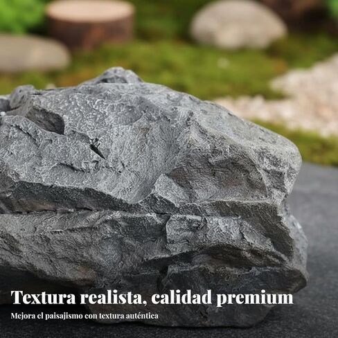 Artificial Landscape Rock, PU Realistic Faux Rock Model, Lightweight Decorative Stone for Event Planners, Stage Setting, Photography Studio, Garden, Parks, Offices, A9 in Saudi Arabia