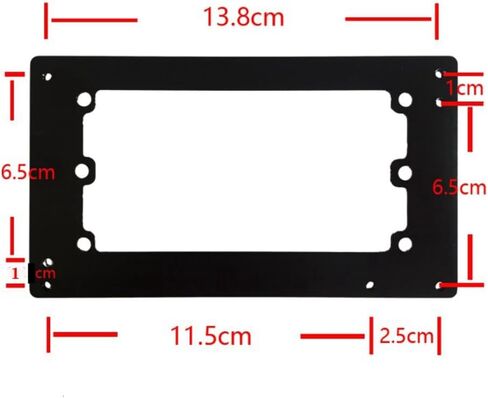 ATX Power Supply to SFX Power Supply Bracket SFX Power Supply to ATX Power Supply Fixed Chassis Hole Conversion Frame Easy to Use in Saudi Arabia