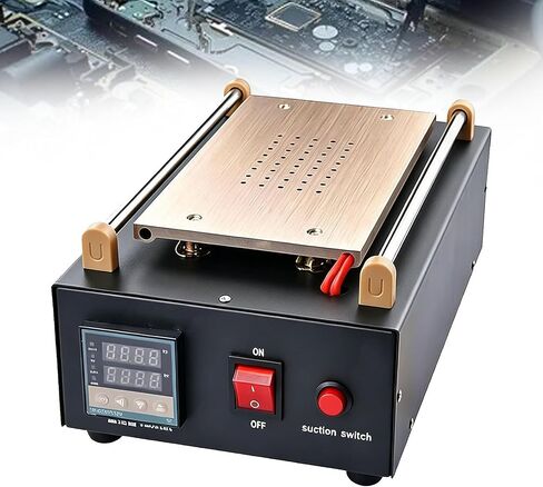 LCD Screen Separator Machine, 400w 8" Digital LCD Screen Separator, with Built-in Long-Lasting Vacuum Pump, 50°c~180c Temperature Adjustable, for Phone Touch Screen Repair in Saudi Arabia