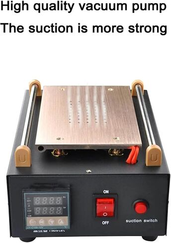 LCD Screen Separator Machine, 400w 8" Digital LCD Screen Separator, with Built-in Long-Lasting Vacuum Pump, 50°c~180c Temperature Adjustable, for Phone Touch Screen Repair in Saudi Arabia