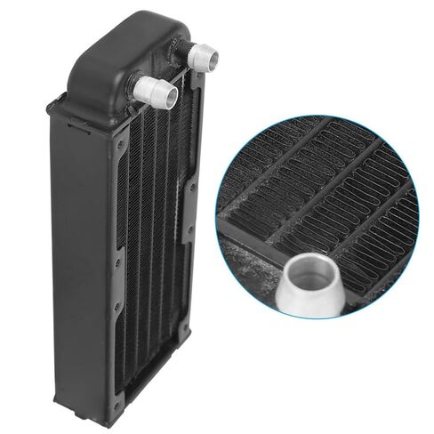 Water Cooling Radiator Computer Accessory Aluminum Black Anti & #8209;Oxida in Saudi Arabia