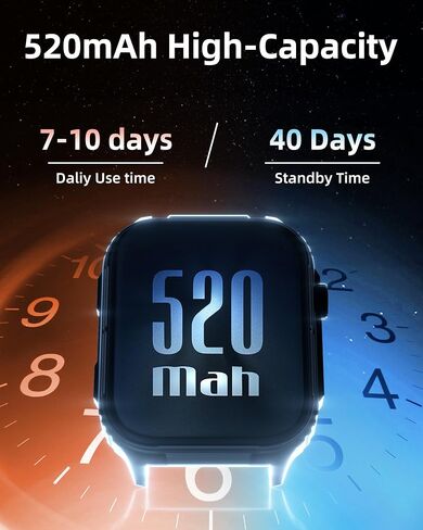 Parsonver GPS Smart Watch for Men (Answer/Make Calls), 10-Day Battery in Kuwait