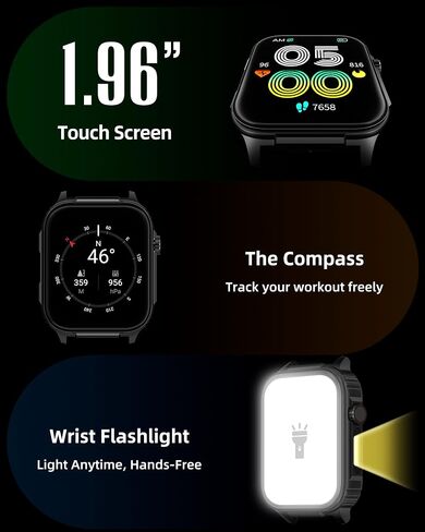 Parsonver GPS Smart Watch for Men (Answer/Make Calls), 10-Day Battery in Kuwait