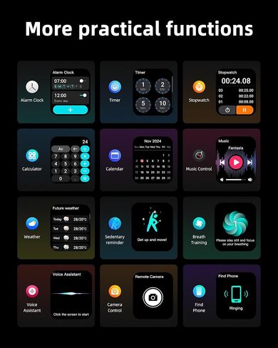 Parsonver GPS Smart Watch for Men (Answer/Make Calls), 10-Day Battery in Kuwait