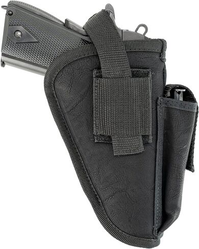 Maxx Carry Dual OWB Thumb Break Gun Belt Holster & IWB CCW For Taurus 1911 Full-Size 5-inch Barrel | Colt 1911 | Kimber 1911 | Ruger SR1911 and Other 5" 1911 Pistols. Ambidextrous with Mag Pouch. in Kuwait