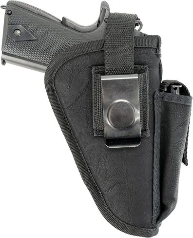 Maxx Carry Dual OWB Thumb Break Gun Belt Holster & IWB CCW For Taurus 1911 Full-Size 5-inch Barrel | Colt 1911 | Kimber 1911 | Ruger SR1911 and Other 5" 1911 Pistols. Ambidextrous with Mag Pouch. in Kuwait