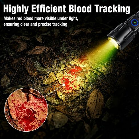 Blood Tracking Light for Hunting, Blood Tracker Flashlight for Deer, Elk in Saudi Arabia