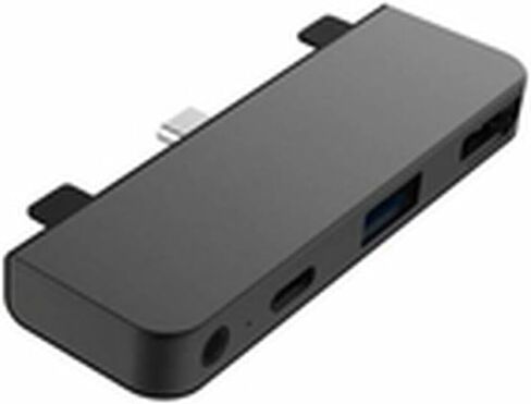 Hyper - HyperDrive 4-in-1 USB C Hub for iPad Pro - 3.5mm Audio Jack, USB-C Power Delivery, USB-A 3.0, 4K30Hz HDMI - Space Gray in Saudi Arabia