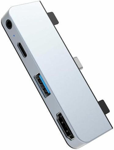 Hyper - HyperDrive 4-in-1 USB C Hub for iPad Pro - 3.5mm Audio Jack, USB-C Power Delivery, USB-A 3.0, 4K30Hz HDMI - Space Gray in Saudi Arabia
