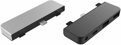 Hyper - HyperDrive 4-in-1 USB C Hub for iPad Pro - 3.5mm Audio Jack, USB-C Power Delivery, USB-A 3.0, 4K30Hz HDMI - Space Gray in Saudi Arabia