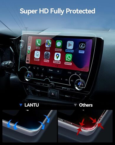 Lexus NX 350 Screen Protector for 2026 2025 2024 2023 2022 Lexus NX250/NX350/NX350h/NX450h+ Accessories 9H Tempered Glass GPS Navigation Touchscreen Protector HD Clear- 14 inch in Saudi Arabia