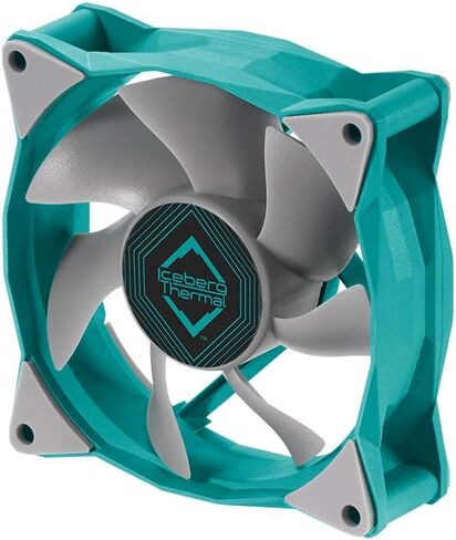 Iceberg Thermal IceGALE Xtra 80mm PWM High Performance Case Fan (Teal) in Saudi Arabia
