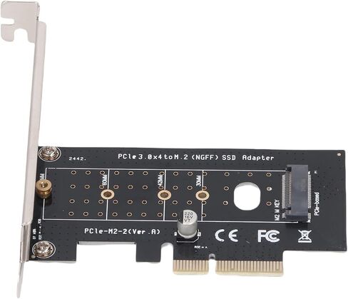 PCIe To NGFF Riser Card Efficient Heat Dissipation SSD Adapter For in Saudi Arabia