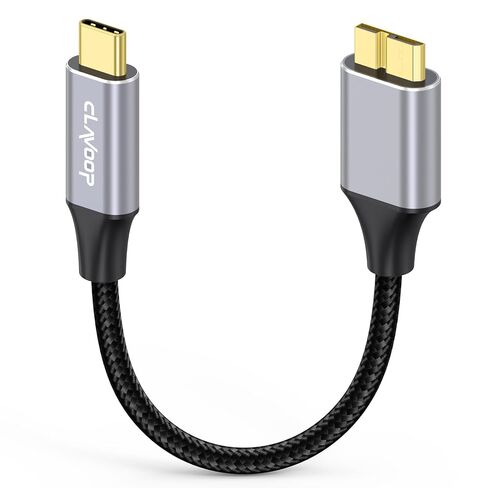 External Hard Drive Cable USB C 0.5ft/6 inch, 10Gbps Short USB3.0 Micro B in Saudi Arabia