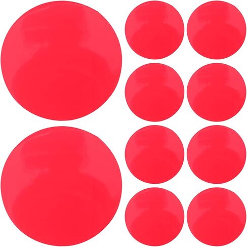 25pcs Red PET Light Filter Film Sheets for Downlights Xmas in Kuwait