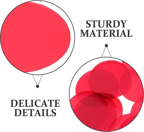 25pcs Red PET Light Filter Film Sheets for Downlights Xmas in Kuwait