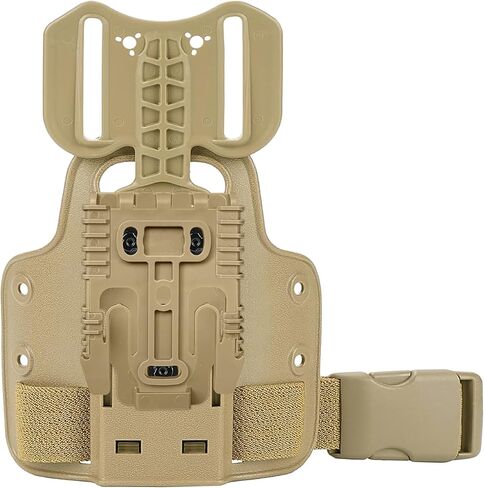 Drop Flex Adapter with Drop Leg Holster Platform and Leg Shroud Assembly QLS 19 and QLS 22 Polymer, for Quick Locking System Kit in Saudi Arabia