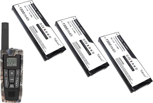 (3PCS) 1500mAh Replacement Battery for CXR900 CXR920, Compatible with CXR925 CXR950 LI7000 LI7020 LI7200, High-Capacity Two-Way Radio Walkie Talkie Battery 103-0005-1 103-1500-1 in Kuwait