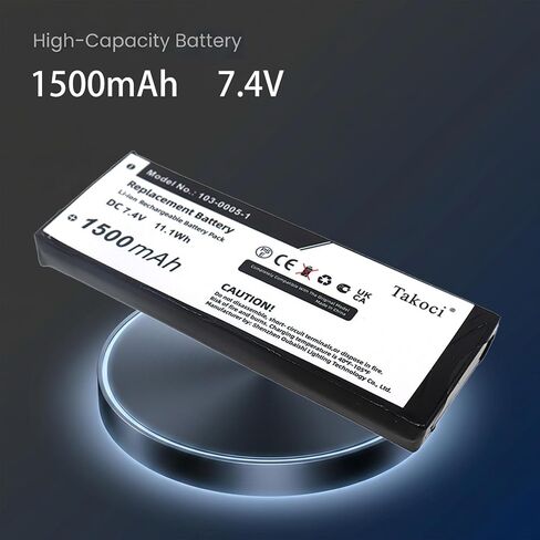 (3PCS) 1500mAh Replacement Battery for CXR900 CXR920, Compatible with CXR925 CXR950 LI7000 LI7020 LI7200, High-Capacity Two-Way Radio Walkie Talkie Battery 103-0005-1 103-1500-1 in Kuwait