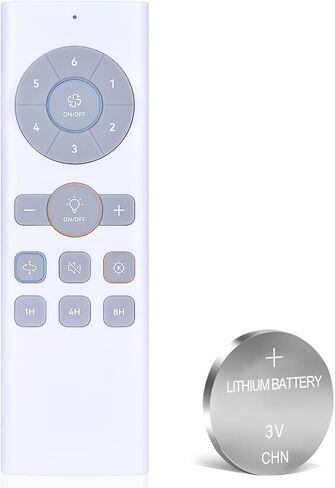 Replacement Remote Control for Dreo Smart Ceiling Fan with Lights, Compatible Models DR-HCF005S DR-HCF004S DR-HCF003S DR-HCF001 CLF521S CLF521 CLF513, Support 6 Speeds, 3 Fan Mode, Dimmable etc in Saudi Arabia