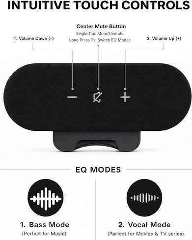 Computer Speakers for Desktop PC,USB-C/A Monitor Speakers with 2 EQ Modes in Saudi Arabia