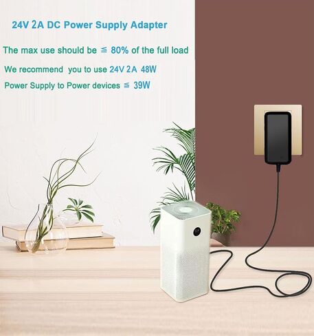 DC 24V 2A Power Supply 24W AC/DC Adapter in Saudi Arabia
