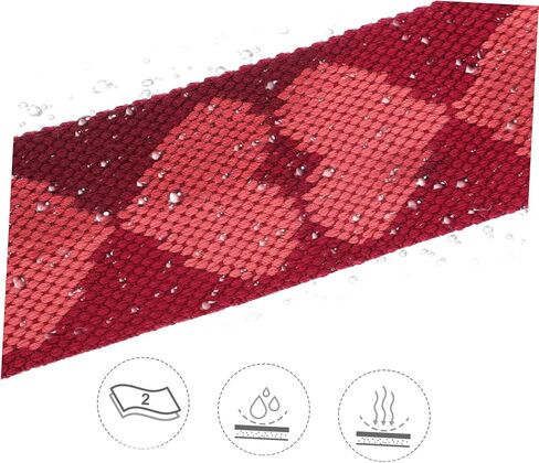 Polyester Woven Faux Leather Camera Strap Sling Belt, Red Shoulder and Neck Strap for Travel and Photography Use in Kuwait