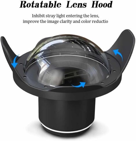Seafrogs WA006-A Optical Glass 8 Inch Dome Port for Underwater Housing in Saudi Arabia