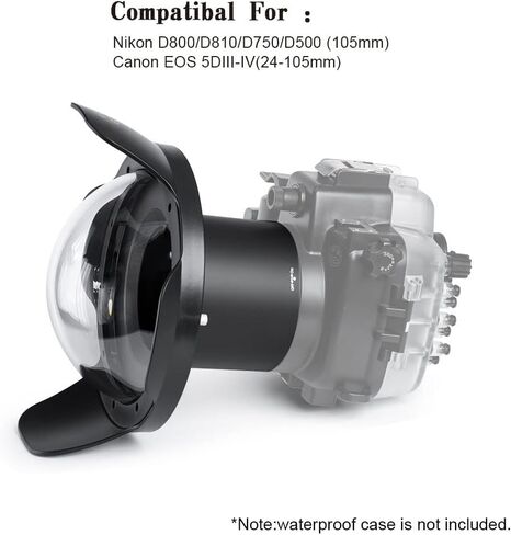 Seafrogs WA006-A Optical Glass 8 Inch Dome Port for Underwater Housing in Saudi Arabia